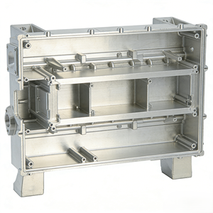 Boîtier en aluminium massif usiné CNC, pièces monobloc de qualité aérospatiale 6061-T6, boîtier métallique personnalisé pour environnements difficiles - Product Image 2