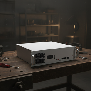 Batterie LiFePO4 E-Nice 51,2 V 100 Ah 5,12 kWh pour systèmes solaires domestiques CAN Inter |   Fabricant de systèmes de stockage d'énergie (BESS) de niveau 1 - Product Image 1