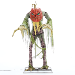 Artículos Nuevos 2025, Decoración para Exteriores, Caballero sin Cabeza Gigante con Calabaza, Animatrónico de Halloween - Product Image 5