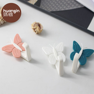 Bathroom Accessories Robe <strong>Hook</strong> Reusable <strong>Sticky</strong> <strong>Wall</strong> <strong>Hooks</strong> - Product Image 6
