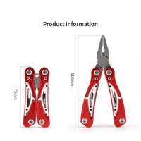 Pince multifonction, outil portable pliable de poche, 12 en 1, mini-outil multifonction, petite pince