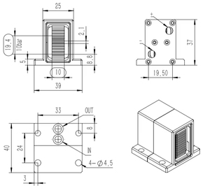 Professional 6 Bar Stack 300W 500w 600w <strong>Laser</strong> <strong>Diode</strong> Stack High Power 4 Wavelength For Bar <strong>Module</strong> - Product Image 5