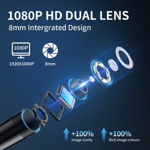 NOYAFA Endoscope numérique HD NF-615 Caméra d'inspection 1080P Endoscope étanche IP67 pour plomberie automobile et utilisation CVC - Product Image 3