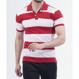 เสื้อยืดคอปกแข็ง แห้งเร็ว ทรงปกติ ลายเรียบ ผ้าฝ้ายถัก คุณภาพสูง พร้อมปักโลโก้ตามสั่งจาก Kivotech - Product Image 1