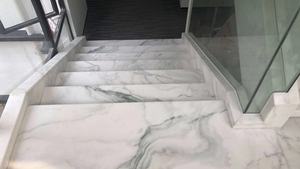 चीन उच्च गुणवत्ता पटिया टाइल पांडा के लिए सफेद काले नस के साथ संगमरमर सीढ़ी मंजिल - Product Image 2