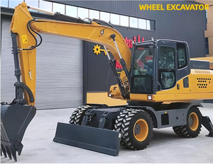 Livraison Gratuite Nouvelle Excavatrice sur Roues de 4 Tonnes, 4,5 Tonnes, 5 Tonnes avec Godet, Moteur et Engrenages – Liste de Prix en Promotion - Product Image 3