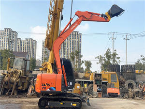 Bon prix 100% Pelle sur chenilles d'origine Hitachi ZX70 Pelles d'occasion Hitachi ZX50 ZX55 ZX60 ZX70 ZX75 à vendre - Product Image 2