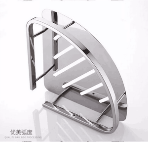 Estantes Esquineros Adhesivos Modernos <span class=keywords><strong>para</strong></span> <span class=keywords><strong>Baño</strong></span> de Hotel, 2 Niveles, Acero Inoxidable 304, Acabado <span class=keywords><strong>Cromado</strong></span>, Fácil Instalación, 1 Año de Garantía - Product Image 6