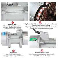 Heißer Verkauf ZW-10 Ziegel maschine Vibrator elektrischer Vibrator Beton motor AC einphasig elektrische externe Art Beton Vibrator