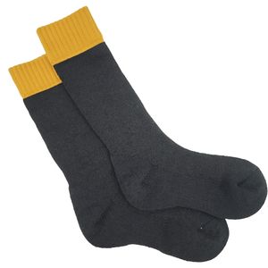 플레어 미들 튜브 디자인의 두꺼운 메리노 울 양말, 하이킹 등산용 탈취 스포츠 양말 - Product Image 6