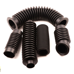 ปลอกยาง EPDM แบบกำหนดเอง ท่อร้อยสายไฟแบบลูกฟูก ปลอกกันฝุ่นแบบลูกฟูก ท่อร้อยสายไฟแบบลูกฟูกสำหรับรถยนต์ - Product Image 2
