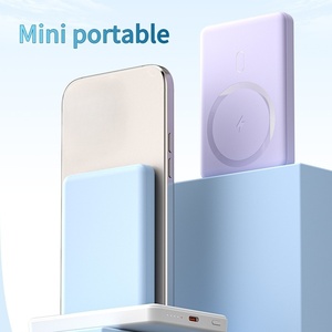 Ultra-Thin 15W Cross-Border <strong>Wireless</strong> Fast Charge 5000mAh Portable Mobile Phone Charging Bank with 20W <strong>Output</strong> <strong>Power</strong> - Product Image 3