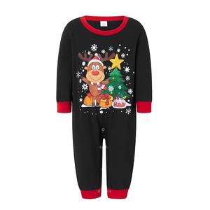 Pyjama d'hiver unisexe en coton à manches longues pour la famille et Noël Ensemble parent-enfant Vêtements de maison pour père et mère Vêtements de nuit pour enfants - Product Image 5