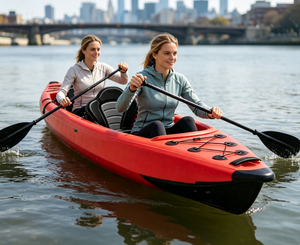 Kayak Inflable de Alta Calidad Directo de Fábrica, Kayak con Tecnología Drop Stitch, Kayak de Río para Pesca, Carreras, Turismo y Deportes Acuáticos - Product Image 1
