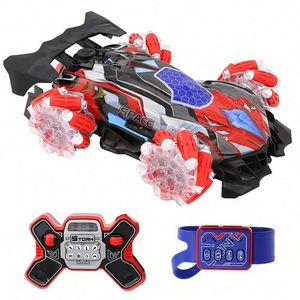 New Remote With Led Lights Music Toys 2 Control Mode Toy All Terrains Auto Spray Rc Drift Car - Product Image 1