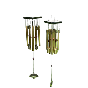 Carillon à vent artisanal en métal à 8 tubes, thème moderne de vacances, papillon, pour <span class=keywords><strong>jardin</strong></span>, patio, extérieur, montage au plafond, <span class=keywords><strong>prix</strong></span> d'usine - Product Image 4