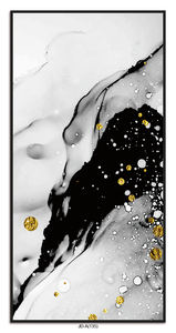 Decoración de lujo para el hogar pintado a mano abstracto acrílico pared lienzo arte pintura al óleo estilo murales Hotel obras de arte por fabricante - Product Image 2