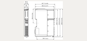 Relais de sécurité d'arrêt d'urgence MT-SICK 24V 2 contacts double canal réinitialisation automatique/manuelle RLY3-EMSS100 1085345 - Product Image 3