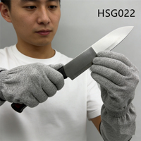 Guantes de Trabajo LXG, Protección Contra Cortes, Precio Económico, Procesamiento de Plástico, Alta Resistencia a la Tracción, Guantes de Seguridad HSG016