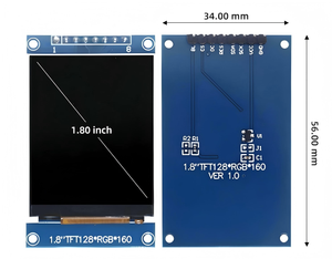 1.8 inch TFT Màn hình LCD 128*160 1.77 tftspi TFT màu mô-đun màn hình cổng nối tiếp mô-đun st7735s điều khiển - Product Image 2