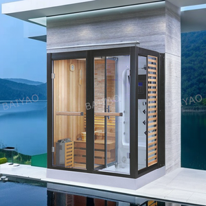 <span class=keywords><strong>Salle</strong></span> <span class=keywords><strong>de</strong></span> <span class=keywords><strong>douche</strong></span> à vapeur sèche et humide intérieure à succès, combinaison <span class=keywords><strong>de</strong></span> <span class=keywords><strong>salle</strong></span> <span class=keywords><strong>de</strong></span> sauna <span class=keywords><strong>en</strong></span> verre, <span class=keywords><strong>douche</strong></span> à vapeur traditionnelle, poêle à bois, <span class=keywords><strong>salle</strong></span> <span class=keywords><strong>de</strong></span> sauna <span class=keywords><strong>en</strong></span> bois - Product Image 5