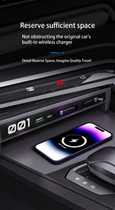 Centro de Carga para Auto Audiosources con Iluminación Ambiental y Perfume para <span class=keywords><strong>NIO</strong></span> ES6 2023-2024 - Product Image 3