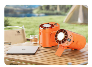 <span class=keywords><strong>Ventilatore</strong></span> Portatile da 3000mAh per Campeggio Estivo, Piccolo <span class=keywords><strong>Ventilatore</strong></span> da Appendere <span class=keywords><strong>al</strong></span> <span class=keywords><strong>Collo</strong></span> e alla Cintura - Product Image 5