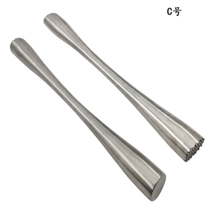 DFU0188 ไม้บดน้ำแข็งแบบแท่ง สำหรับบดน้ำแข็ง ค็อกเทล ไวน์  ทำจากสแตนเลส - Product Image 2