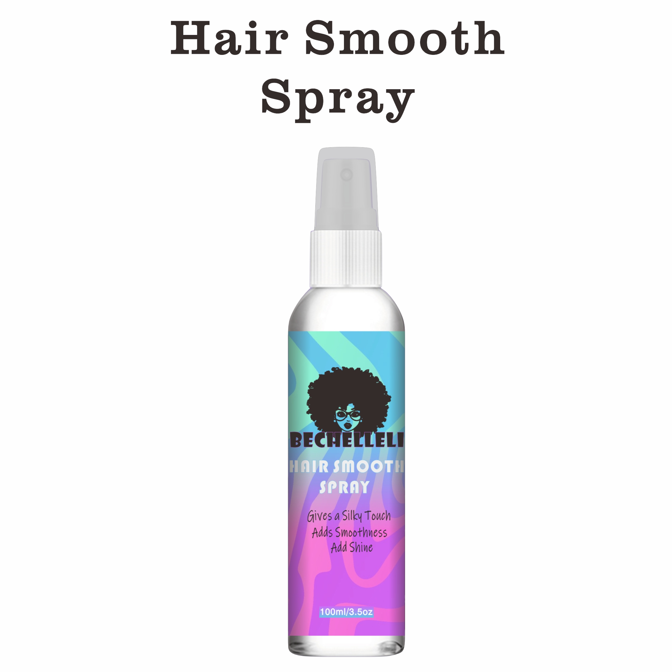 Spray lissant pour cheveux