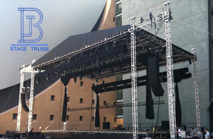 Nhôm khung DJ Sân khấu giàn hệ thống cấu trúc hiển thị giàn sân khấu đỉnh mái giàn hệ thống cho các sự kiện ngoài trời - Product Image 3