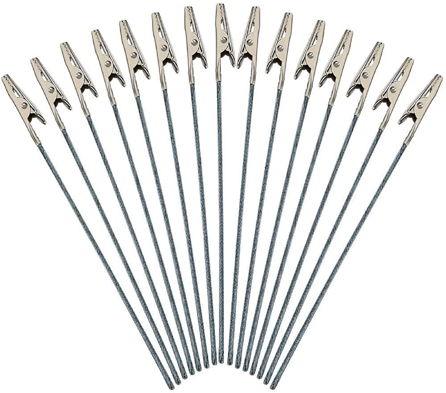 Металлические зажимы типа «крокодил», зажимы для карт и фотографий, держатель для заметок, декоративные аксессуары, зажим типа «крокодил» с длинной струей, зажим из проволоки «сделай сам»