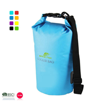 BSCI SEDEX Usine Logo Personnalisé Isolé Déjeuner Sac Sec Pvc Sac Isotherme Étanche pour Nourriture Vin avec Bandoulière