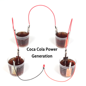<span class=keywords><strong>Expérience</strong></span> <span class=keywords><strong>amusante</strong></span> <span class=keywords><strong>de</strong></span> production d'énergie en eau salée Cola Power Generation Saltwater Battery Scientific Experiment - Product Image 5