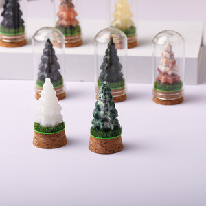 เครื่องประดับขนาดเล็กแกะสลักตั้งโต๊ะใหม่เป็นมิตรต่อสิ่งแวดล้อมของตกแต่งต้นคริสต์มาสงานฝีมือคริสตัลของขวัญวันหยุด - Product Image 3
