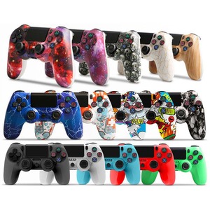 Thế hệ thứ 4 P4 không dây BT Gamepad sáu trục rung kép điều khiển trò chơi với thanh ánh sáng ABS Chất liệu 200g cho - Product Image 6