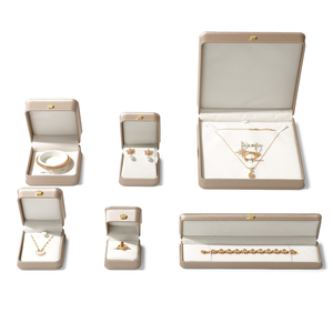 High-End Square Crown Jewelry <b>Box</b> Wholesale Spray Paint <b>Box</b> for Square <b>Ring</b> Necklace Pendant Bracelet for Luxury Packaging - Product Image 4
