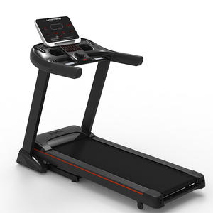 Cinta de correr eléctrica plegable con motor comercial de 3HP con ajuste de inclinación grande y diseño de ejercicio inalámbrico con pantalla LED en casa - Product Image 1