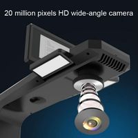 Escáner de libros con pantalla LCD de 5 pulgadas, escáner plano A3, lector de libros con cámara de documentos de 20MP