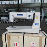 Vente en gros de machines à coudre industrielles à haut rendement Machine à coudre industrielle avec table pour équipement sportif et coussins