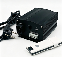 Transformateur d'alimentation avec télécommande pour film de verre intelligent PDLC à confidentialité commutable, certifié CE