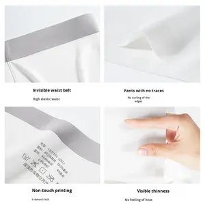 กางเกงในชายผ้าไหมน้ำแข็งเอวกลาง 10A ต้านเชื้อแบคทีเรียบริเวณเป้า 120s บางเฉียบ ระบายอากาศได้ดี ทรงหลวม ไร้ตะเข็บ - Product Image 3