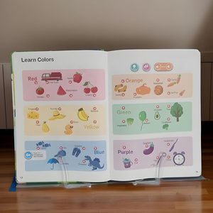 Dispositivo Educativo Interactivo Book Sound's First English Words, Juguete de Aprendizaje Hablante de 7.8x10.55 Pulgadas para Niños y Niñas - Product Image 3