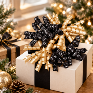 Lazo de Regalo Rizado Navideño, Listo para Venta al por Menor, Procedente de Vietnam, con Certificaciones BSCI, SMETA, GRS y OEKO-TEX, para Minoristas de EE. UU. - Product Image 3