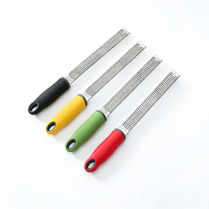 Nouvel Arrivage <span class=keywords><strong>Râpe</strong></span> à Fromage Multicolore en Acier Inoxydable, Vente Chaude, Fine et Tranchante, Facile à Nettoyer, Ustensile de Cuisine, <span class=keywords><strong>Zesteur</strong></span> pour Citron - Product Image 1