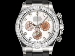 Reloj Mecánico para Hombre con Diamantes, Cristal de Zafiro, Edición Limitada, Acero Inoxidable, Gran Venta en Internet - Product Image 2