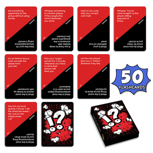 Chất lượng tốt sản xuất vài uống trò chơi tùy chỉnh thẻ trò chơi bạn bè thu thập thẻ trò chơi - Product Image 2