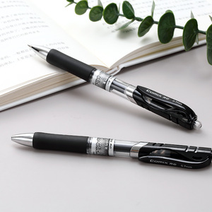 Bolígrafo de gel Comix United K35, herramienta de escritura con botón pulsador y tinta negra de 0,5 mm - Product Image 4