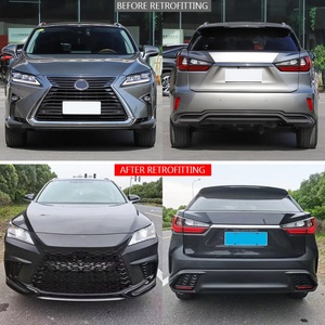 Kit carrosserie avant/arrière pour RX 2016-2018 avec feux antibrouillard, installation par vis, ajustement universel, neuf - Product Image 2
