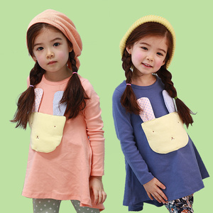 Vente en gros en ligne, robe longue à manches longues vintage pour petites filles, licorne, provenant d'un fournisseur chinois - Product Image 1