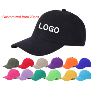 Low MOQ Custom Promo Business Gift Baseball Caps Custom Embroidery Logo Fitted Unisex Baseball Sport Cap Travel Promotional Hats